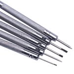 2 Sets Uhrenreparaturwerkzeuge, Brillen, Computer-Schraubendreher, Stil:, 5 in 1 White Bits, 5 in 1 Black Bits – Bild 4