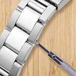 2 Sets Uhrenreparaturwerkzeuge, Brillen, Computer-Schraubendreher, Stil:, 5 in 1 White Bits, 5 in 1 Black Bits – Bild 6