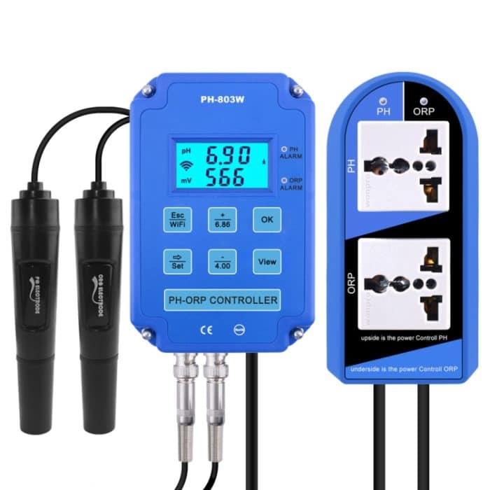 KL-803W WIFI-Überwachung für Mobiltelefone Digitaler Säure-Base- und Redox-Controller Haushalts-PH-Meter, EU-Stecker – Bild 1