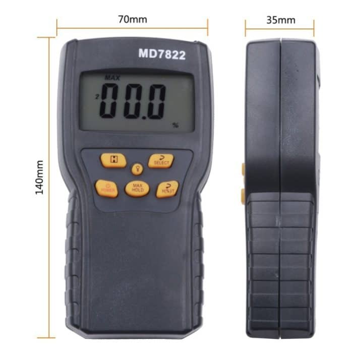 MD7822 Smart Grain Moisture Tester Digitales Feuchtigkeitsmessgerät mit ultralanger Sonde – Bild 3