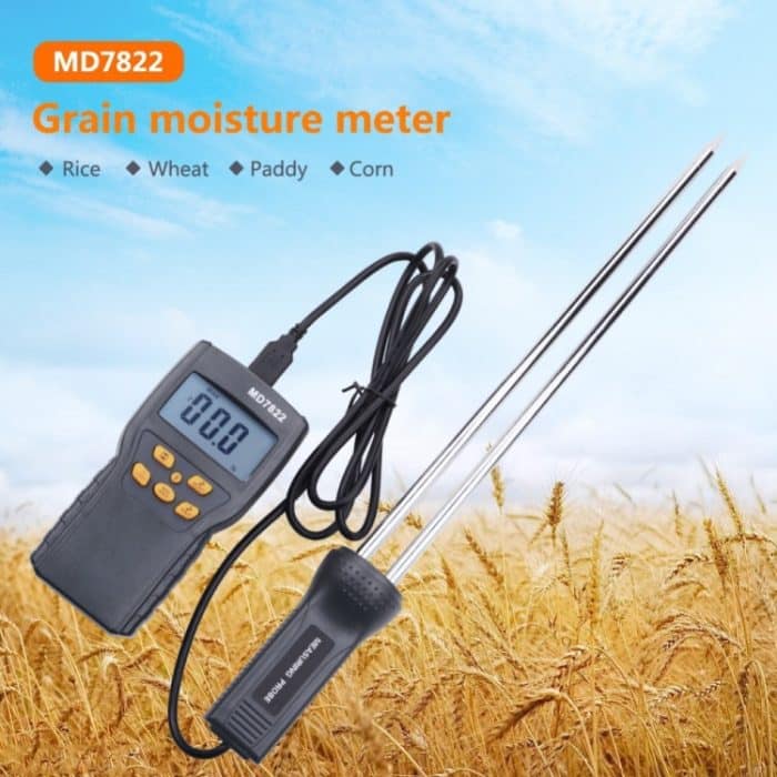 MD7822 Smart Grain Moisture Tester Digitales Feuchtigkeitsmessgerät mit ultralanger Sonde – Bild 8