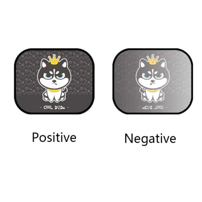 N978 2 Sets Sommer Cartoon Auto Elektrostatische Adsorption Seitenfenster Schatten Aufkleber – Bild 2