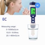 EZ-9909 PH / Salzgehalt / Temperatur / TDS / EC 5-in-1-Teststift Multifunktionaler Wasserqualitätsdetektor – Bild 8