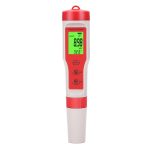 4-in-1 tragbarer PH / TDS / EC / TEMP-Teststift Multifunktions-Wasserqualitätstester
