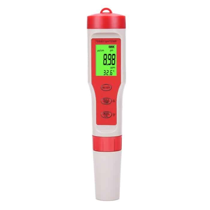 4-in-1 tragbarer PH / TDS / EC / TEMP-Teststift Multifunktions-Wasserqualitätstester – Bild 1