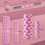 3-in-1-Eva-Schaumstoffrolle, Hohlmuskel-Entspannungsrolle, Yoga-Säulen-Set, Länge:, 45cm (Black Crescent), 45cm (Blue Wolf Tooth), 33cm (Orange Crescent), 45cm (Orange Crescent), 33cm (Orange Wolf Tooth), 45cm (Orange Wolf Tooth), 45cm (Green Wolf Tooth) – Bild 6