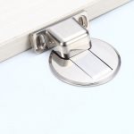 2 Stück Zinklegierung, nicht perforiert, mit Saugnapf, geräuschlos, stark, magnetischer Türstopper, Red Ancient, Brushed Steel, Black, White, Yellow, Bright Gold, Bronze – Bild 7