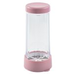 2 PCS Rotierende Edelstahl Tall Cup Body Mehl Sieb Zuckerdose