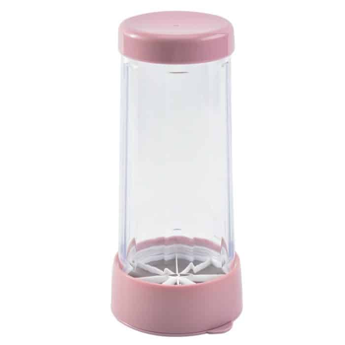 2 PCS Rotierende Edelstahl Tall Cup Body Mehl Sieb Zuckerdose – Bild 1