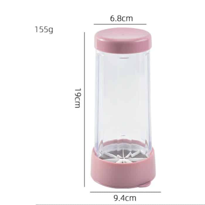 2 PCS Rotierende Edelstahl Tall Cup Body Mehl Sieb Zuckerdose – Bild 6