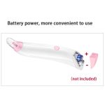 HD-2139 Mitesser-Sauggerät Porenreiniger Gesichtsreinigungs-Schönheitsgerät, White, Pink – Bild 5