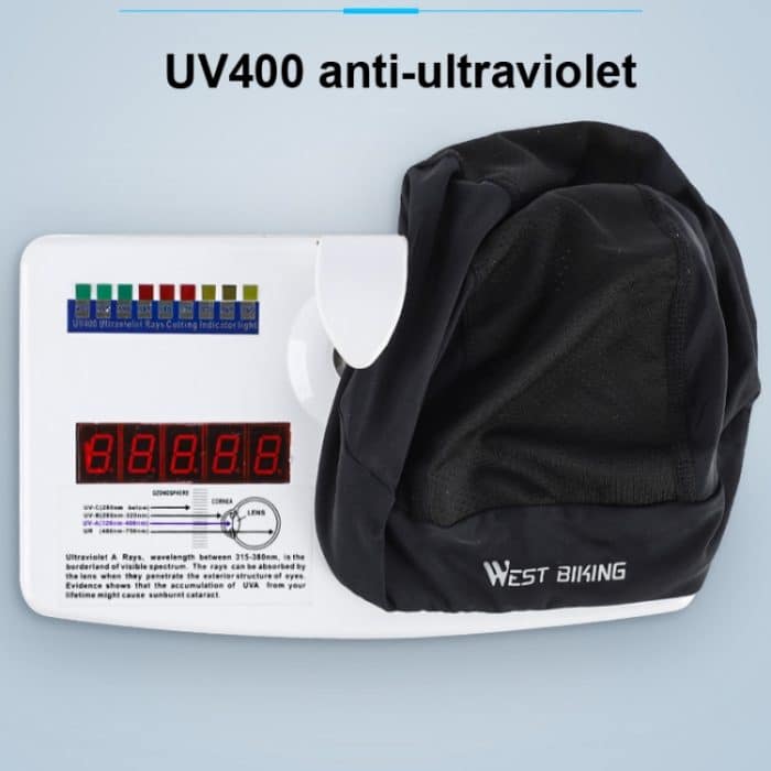 WEST BIKING Summer Riding Ice Silk Cap, winddichte Kapuze, dünne Innenkappe, atmungsaktive und schnell trocknende Helmfutterkappe, Helmet Lining Cap(Black), Helmet Lining Cap(Gray) – Bild 6