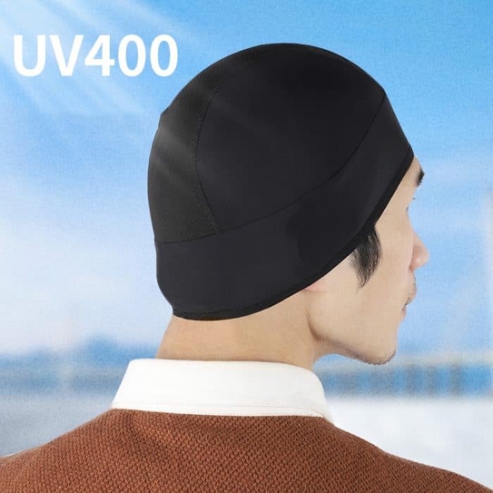 WEST BIKING Summer Riding Ice Silk Cap, winddichte Kapuze, dünne Innenkappe, atmungsaktive und schnell trocknende Helmfutterkappe, Helmet Lining Cap(Black), Helmet Lining Cap(Gray) – Bild 9