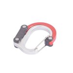 Multifunktionaler Karabiner aus Aluminiumlegierung, D-Typ, Outdoor-Produkte, schnell hängende Schnalle, XDS-DSK-01H (Red), XDS-DSK-01H (Black), XDS-DSK-01H (Golde), XDS-DSK-01H (Blue)
