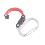 Multifunktionaler Karabiner aus Aluminiumlegierung, D-Typ, Outdoor-Produkte, schnell hängende Schnalle, XDS-DSK-01H (Red), XDS-DSK-01H (Black), XDS-DSK-01H (Golde), XDS-DSK-01H (Blue) – Bild 3