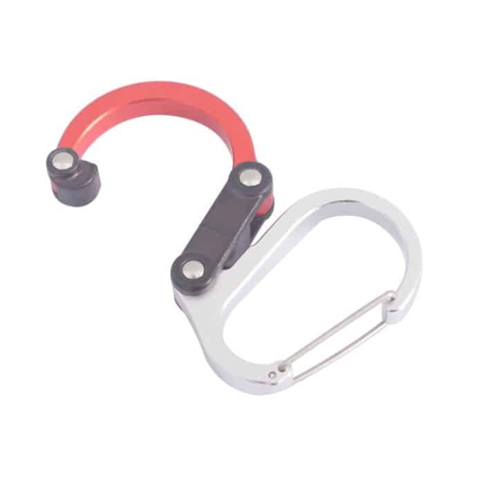 Multifunktionaler Karabiner aus Aluminiumlegierung, D-Typ, Outdoor-Produkte, schnell hängende Schnalle, XDS-DSK-01H (Red), XDS-DSK-01H (Black), XDS-DSK-01H (Golde), XDS-DSK-01H (Blue) – Bild 3