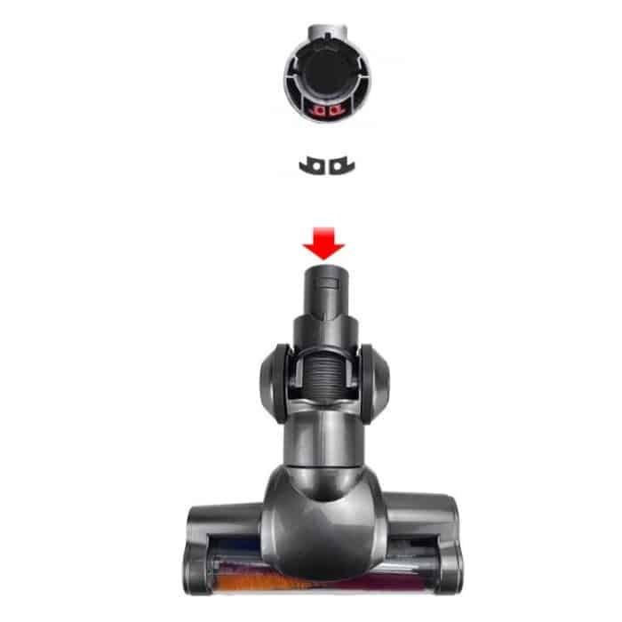 Elektrischer Bürstenkopf für Staubsauger für Dyson V6 DC44 / 45/58/59/62/74 – Bild 4