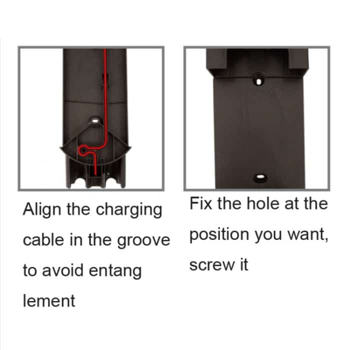 Staubsauger hängender perforierter Ladeständer für Dyson V7 V8 – Bild 4