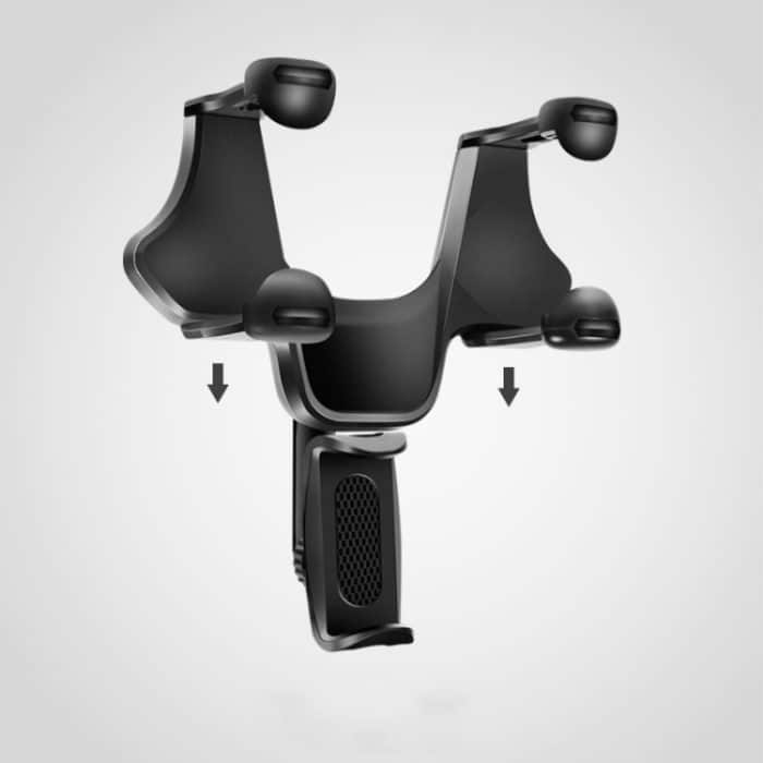 Auto Rückansicht Handyhalterung Auto Post Mirror Universal Navigationshalterung Driving Recorder Car Clip – Bild 2