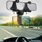 Auto Rückansicht Handyhalterung Auto Post Mirror Universal Navigationshalterung Driving Recorder Car Clip – Bild 6