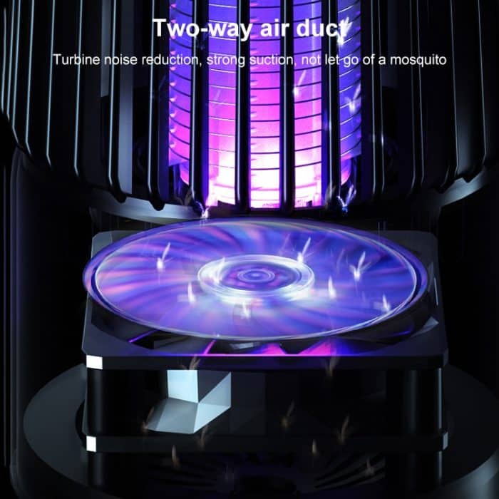 USB-Photokatalysator-Mückenvernichter, elektrischer Schlag, Zwei-in-Eins-Mückenvernichter, White Gold  (Electric Shock + Suction), Black Gold (Electric Shock + Suction), White (Electric Shock), Black  (Electric Shock) – Bild 5