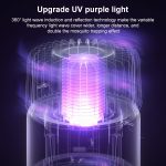 USB-Photokatalysator-Mückenvernichter, elektrischer Schlag, Zwei-in-Eins-Mückenvernichter, White Gold  (Electric Shock + Suction), Black Gold (Electric Shock + Suction), White (Electric Shock), Black  (Electric Shock) – Bild 7