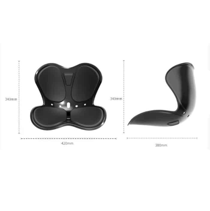 Büro Taille Blütenblätter Kissen Korrigierte Sitzhaltung Schwangere Frau Dekompression Blütenblätter, Red, Black – Bild 6