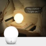 INETFISH DZY2021 Stimme Smart Nachtlicht Schlafzimmer LED Augenschutz Schreibtischlampe Drahtlose Fernbedienung Nachttischlampe – Bild 2