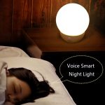 INETFISH DZY2021 Stimme Smart Nachtlicht Schlafzimmer LED Augenschutz Schreibtischlampe Drahtlose Fernbedienung Nachttischlampe – Bild 6