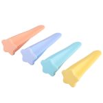 2 Sätze 4 in 1 Kinder Stern Popsicle Form Set Lebensmittelgrad Silikon Eisform Zufällige Farbe Lieferung