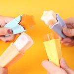 2 Sätze 4 in 1 Kinder Stern Popsicle Form Set Lebensmittelgrad Silikon Eisform Zufällige Farbe Lieferung – Bild 7