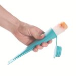 Hausgemachte Eiscreme-Silikonform für Kinder, zufällige Farblieferung