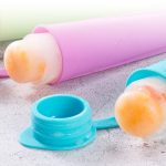 Hausgemachte Eiscreme-Silikonform für Kinder, zufällige Farblieferung – Bild 5