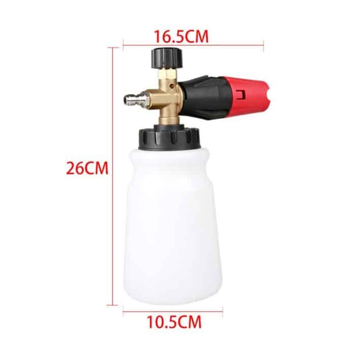 Hochdruckautowäsche Wassergewehrschaumtopf Schneeflocke PA Schaumtopf – Bild 3