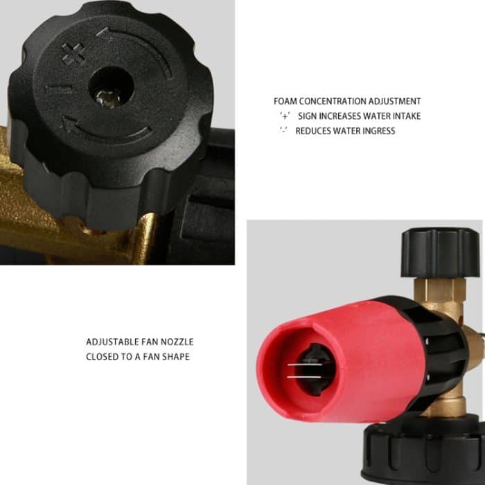 Hochdruckautowäsche Wassergewehrschaumtopf Schneeflocke PA Schaumtopf – Bild 8