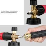 Hochdruckautowäsche Wassergewehrschaumtopf Schneeflocke PA Schaumtopf – Bild 9