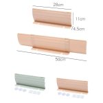 2 Stück Wasserleitblech für Küchenspüle und erhöhtes, spritzwassergeschütztes Silikonleitblech, Pink, Blue – Bild 2