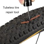 WEST BIKING YP0711083 Multifunktionales Fahrradreifen-Reparaturwerkzeug, tragbarer Inflator, Notfall-Reitausrüstung, Black Without Gas Cylinder – Bild 6