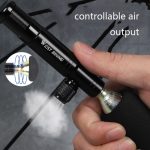 WEST BIKING YP0711083 Multifunktionales Fahrradreifen-Reparaturwerkzeug, tragbarer Inflator, Notfall-Reitausrüstung, Black Without Gas Cylinder – Bild 7