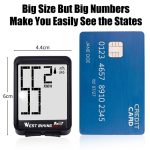 WEST BIKING Mountain Road Bike Wireless Big Character Table Big Screen Wasserdichter Nachtlicht-Geschwindigkeitsmesser, Night Light Speed Speedometer(Green), Night Light Speed Speedometer(Black), Night Light Speed Speedometer(Red)... – Bild 4