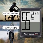 WEST BIKING Mountain Road Bike Wireless Big Character Table Big Screen Wasserdichter Nachtlicht-Geschwindigkeitsmesser, Night Light Speed Speedometer(Green), Night Light Speed Speedometer(Black), Night Light Speed Speedometer(Red)... – Bild 8
