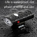 WEST BIKING YP0701281 Fahrradbeleuchtung, Helmbeleuchtung, Warnleuchten vorne und hinten, USB-Nachtfahr-Mountainbike-Ausrüstung mit Seitenlichtern, YP0701281 – Bild 5