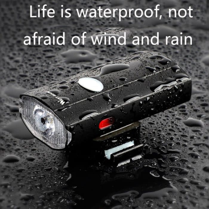 WEST BIKING YP0701281 Fahrradbeleuchtung, Helmbeleuchtung, Warnleuchten vorne und hinten, USB-Nachtfahr-Mountainbike-Ausrüstung mit Seitenlichtern, YP0701281 – Bild 5