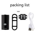 WEST BIKING YP0701281 Fahrradbeleuchtung, Helmbeleuchtung, Warnleuchten vorne und hinten, USB-Nachtfahr-Mountainbike-Ausrüstung mit Seitenlichtern, YP0701281 – Bild 9