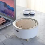 Mini-Desktop-Mülleimer kann einfache Presse Grunge-Speicher-Eimer-Studentenwohnheim-Bett-Kabinett Runde Müllkartusche