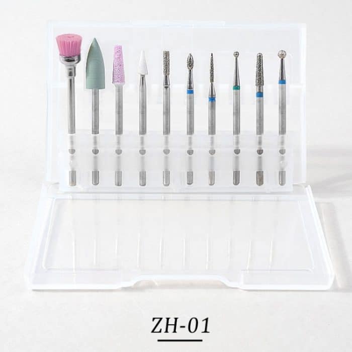 Wolframstahllegierung Nail Art Polierter Kopf Set Schleifmaschine Abflussbürste Dead Polierwerkzeug, ZH01, ZH02, ZH03, ZH04, ZH05, ZH06, ZH07 – Bild 5