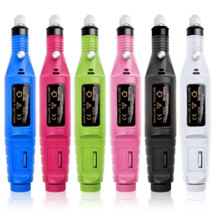 Mini elektrische Nagelschleifmaschine USB tragbares elektrisches Schleifer-Set, USB White, USB Green, USB Pink, USB Black, USB Rose Red, USB Blue – Bild 2