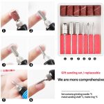 Mini elektrische Nagelschleifmaschine USB tragbares elektrisches Schleifer-Set, USB White, USB Green, USB Pink, USB Black, USB Rose Red, USB Blue – Bild 5
