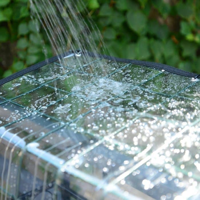 Blumenrahmen-Sonnenschutznetz, Balkon-Blumen-Sonnenschutz, Regenrahmen-Abdeckung, Baldachin, 48x24x30cm, 60x24x30cm, 79x24x30cm, 120x24x30cm – Bild 4