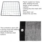 Blumenrahmen-Sonnenschutznetz, Balkon-Blumen-Sonnenschutz, Regenrahmen-Abdeckung, Baldachin, 48x24x30cm, 60x24x30cm, 79x24x30cm, 120x24x30cm – Bild 5